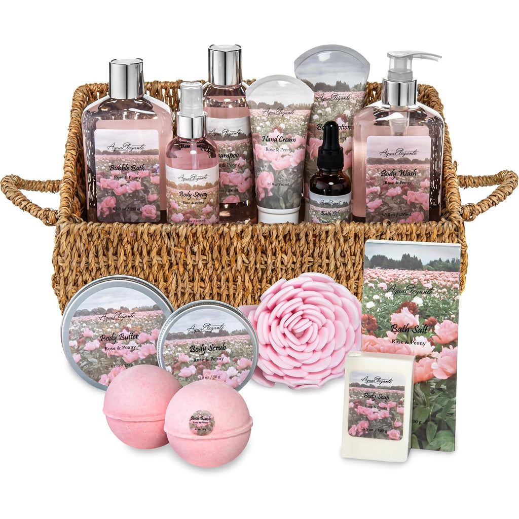 Aqua Elegante Bath Spa Gift Set – 15 Piece