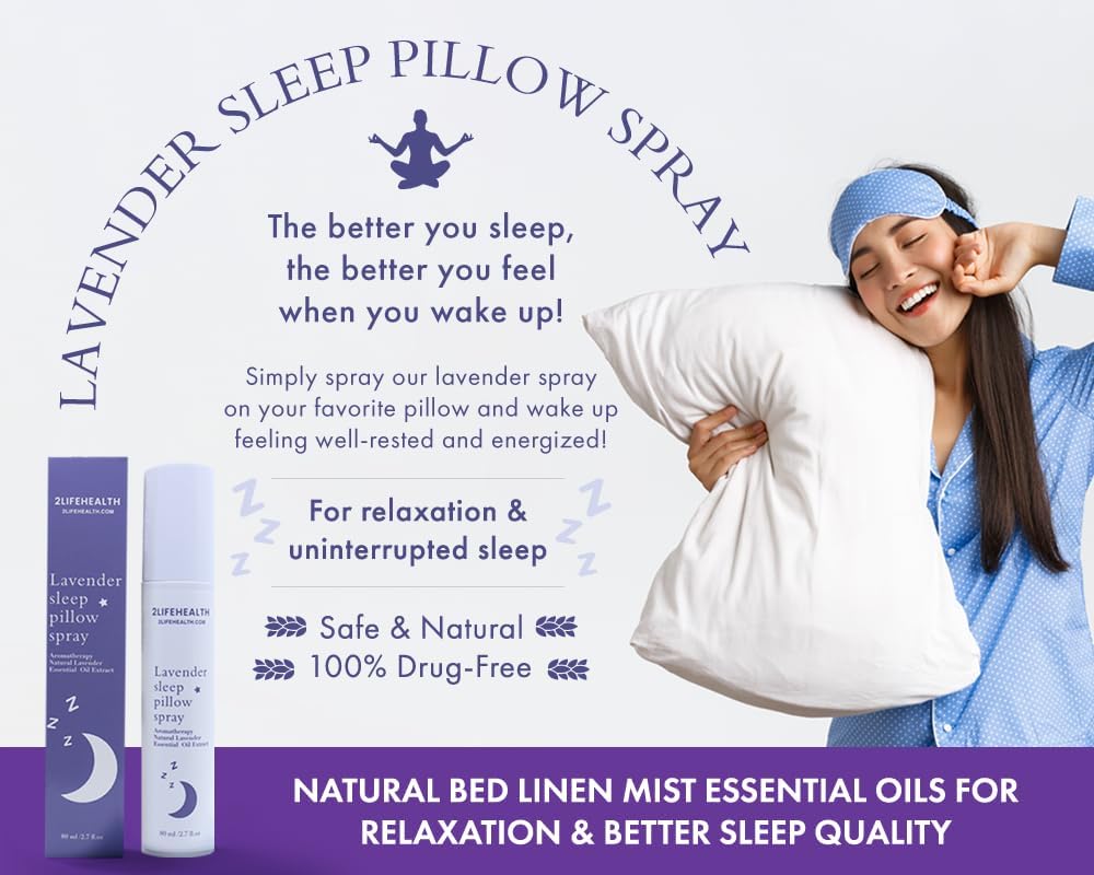 Lavender Pillow Spray – 80 ml