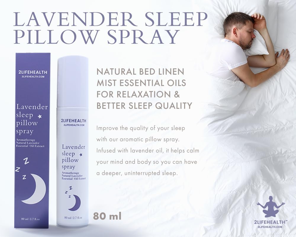 Lavender Pillow Spray – 80 ml
