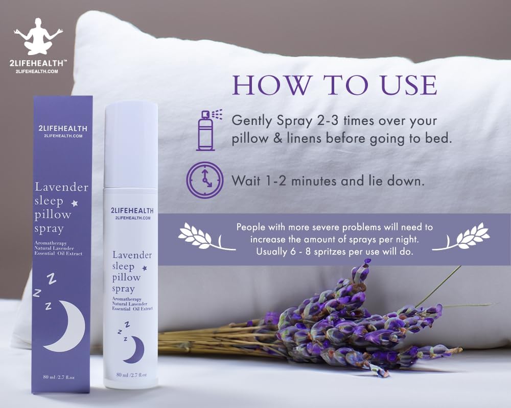 Lavender Pillow Spray – 80 ml