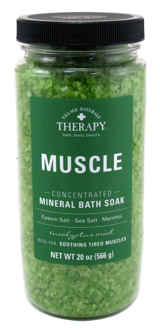 Village Naturals Therapy Aches & Pains Mineral Bath Soak – 20 oz